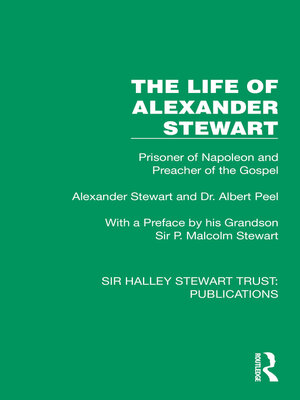 cover image of The Life of Alexander Stewart